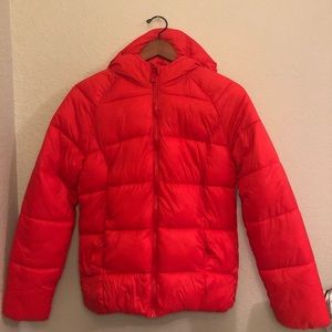 Girls/Women’s Red Puffer Coat